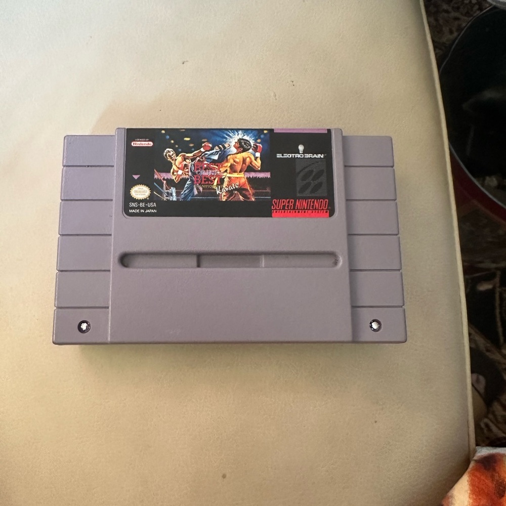 VTG Karate Nintendo Game Cartridge - Gray